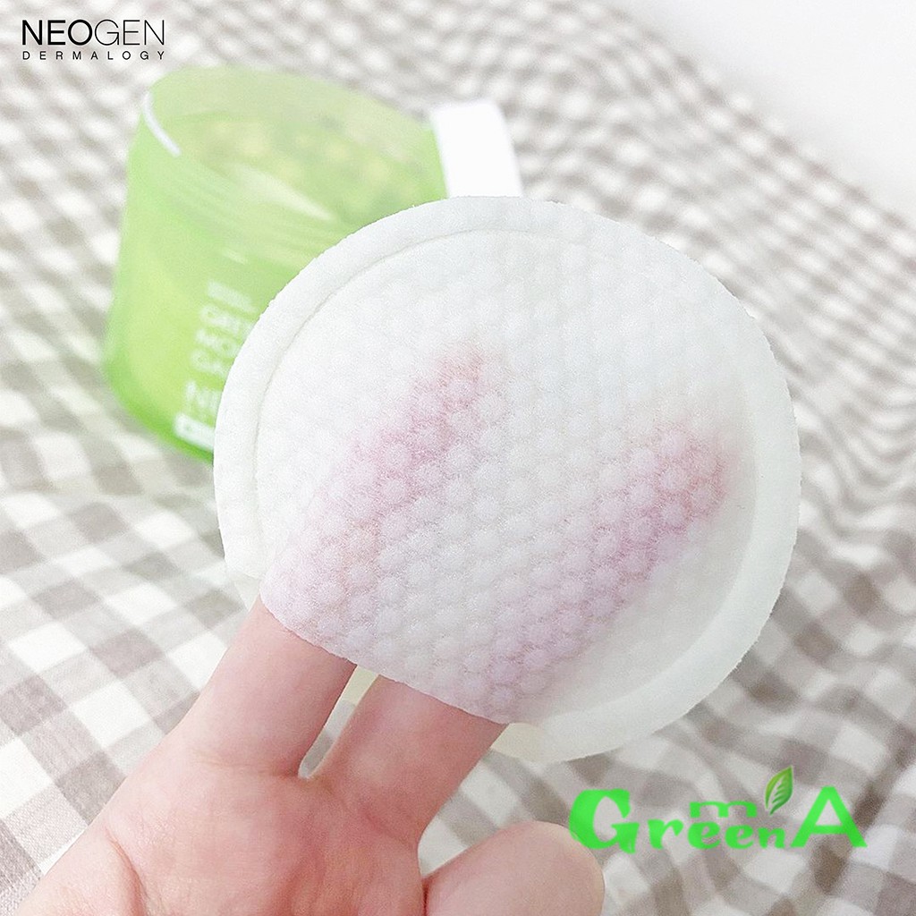 Tẩy Da Chết Trà Xanh Neogen Dermalogy Green Tea Moist PHA Guaze Peeling Pad 30 Miếng [NHẬP KHẨU CHÍNH HÃNG] | BigBuy360 - bigbuy360.vn