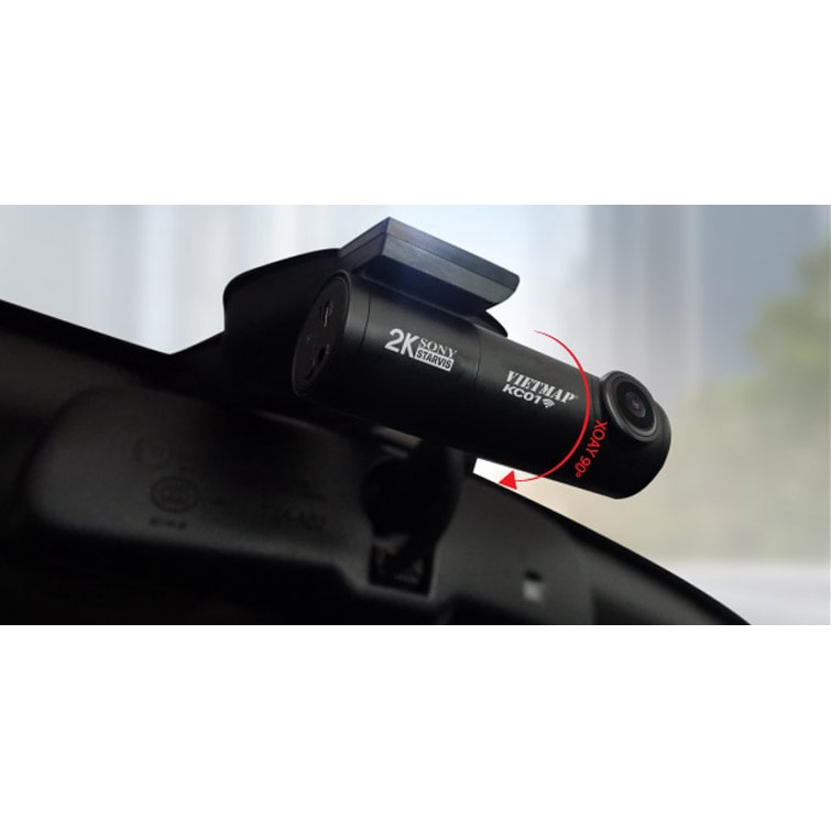 Camera hành trình Vietmap KC01 PRO có Wifi nết nối cảnh báo giao thông bằng giọng nói,độ phân giải 2k tặng thẻ nhớ 32gb