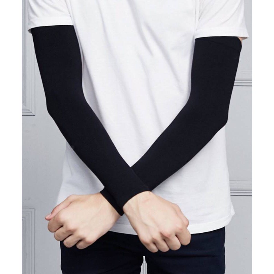 Găng tay xỏ ngón chống nắng , chống tia UV cho cả nam và nữ túi zip chất đẹp