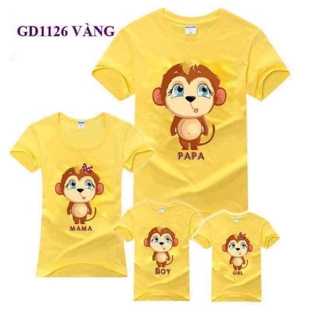 Áo đồng phục gia đình