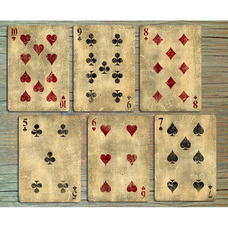 Bộ Bài Bicycle Vintage Classic Playing Cards, Trò Chơi Thẻ Ma Thuật, Đạo Cụ Ảo Thuật Cho Nhà Ảo Thuật