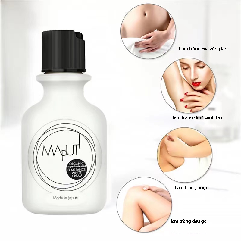 MAPUTI  Lotion Dưỡng Trắng Hồng Vùng Da Dưới Cánh Tay Và Vùng Da Dưới Cánh Tay Dung Tích 100ml