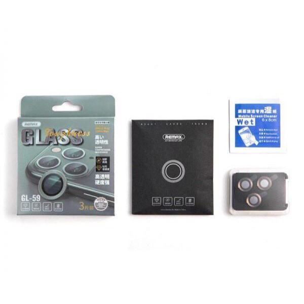 [ Bộ 3 mắt] Dán từng mắt camera chống trầy bảo vệ IPhone 12 / Iphone 12 Mini  / IPhone 12 Pro Max chính hãng Remax