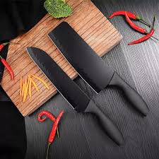 BỘ DAO 5 MÓN BUCK BLACK CAO CẤP THÉP KHÔNG GỈ