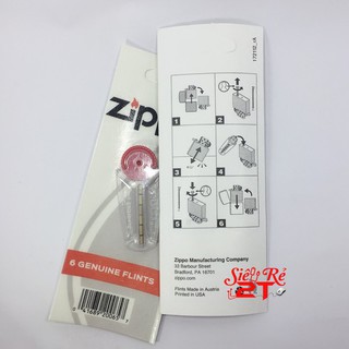 Combo 2 vỉ đá lửa Zippo chính hãng (Mỗi vỉ 6 viên)