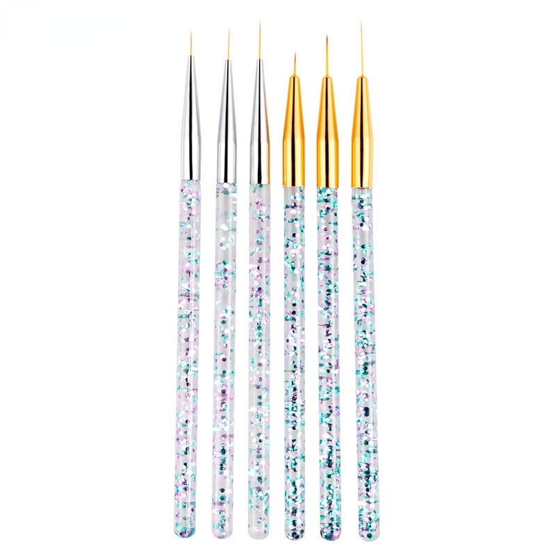 Set 3 Cọ Vẽ Trang Trí Móng Tay 3D Siêu Mỏng