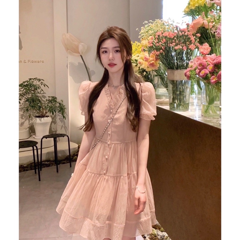 Váy Tiểu Thơ Cam Đào