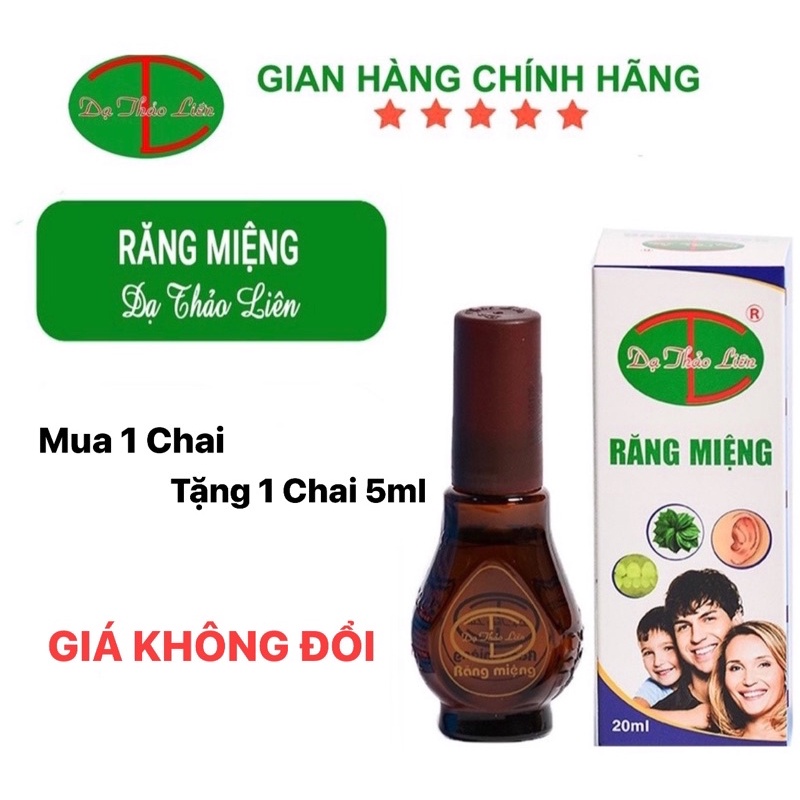 Tinh Dầu Răng Miệng Dạ Thảo Liên 20ML Chính Hãng