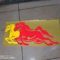 01 Cặp tem dán SONG MÃ phản quang.