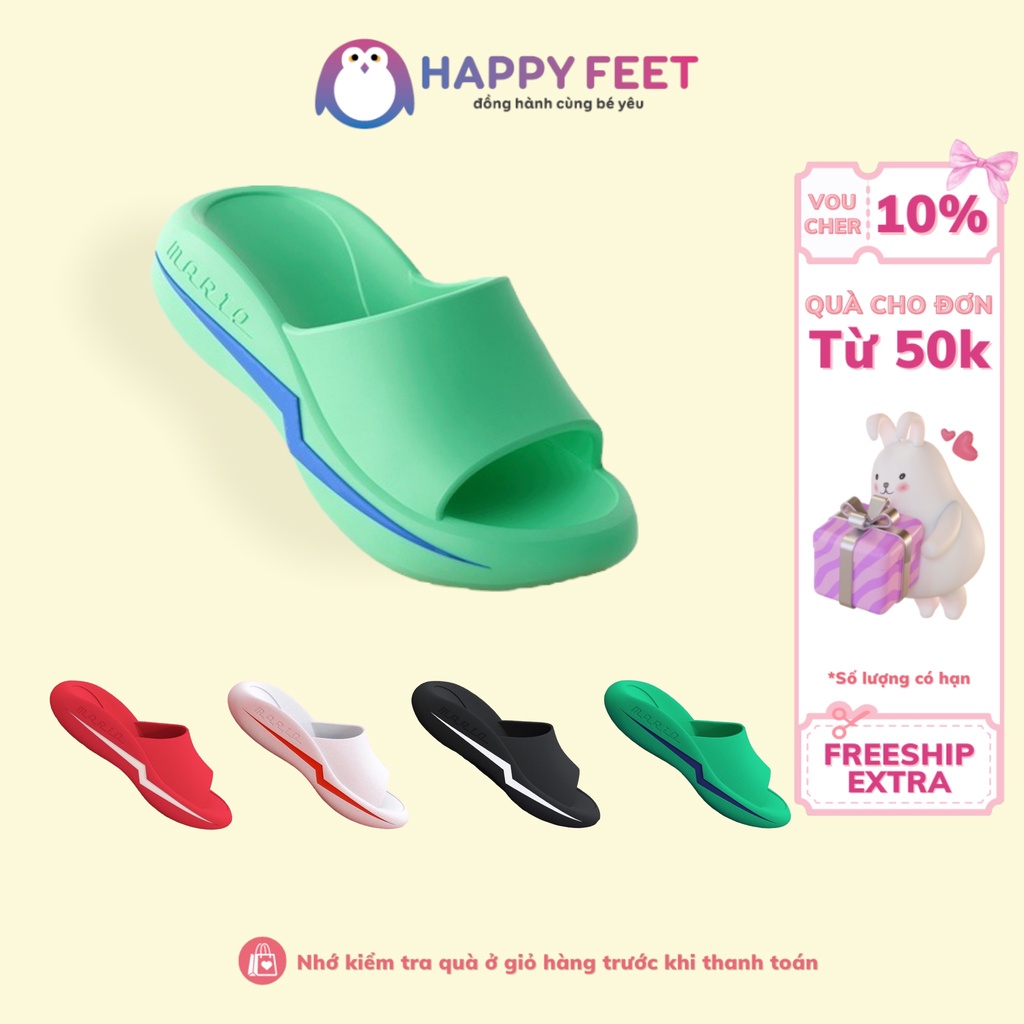 Dép đúc tia chớp thời trang trẻ em CHEERFUL MARIO- Happy Feet 9902 phong cách Hàn Quốc mùa hè cho bé 4-10 tuổi