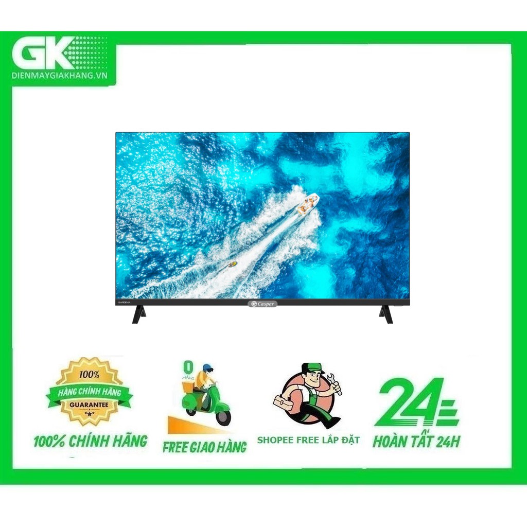 32HX6200-MIỄN PHÍ CÔNG LẮP ĐẶT-Internet Tivi Casper 32 Inch 32HX6200