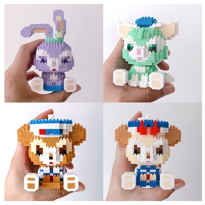 Mô hình lắp ráp động vật hoạt hình đáng yêu cho bé