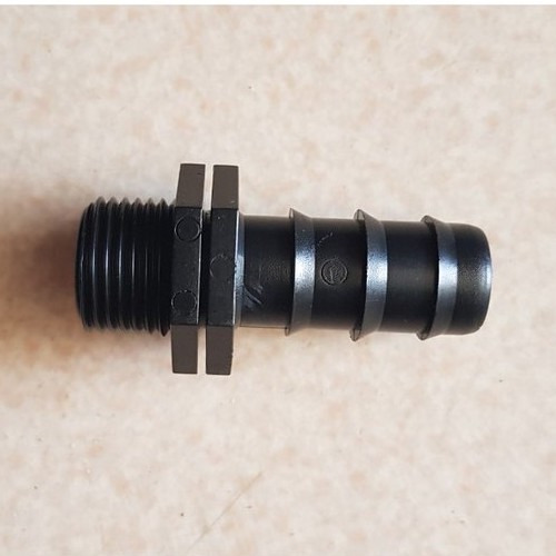 Combo 10 Nối ren ngoài 21 hoặc 27 ra ống LDPE 20mm