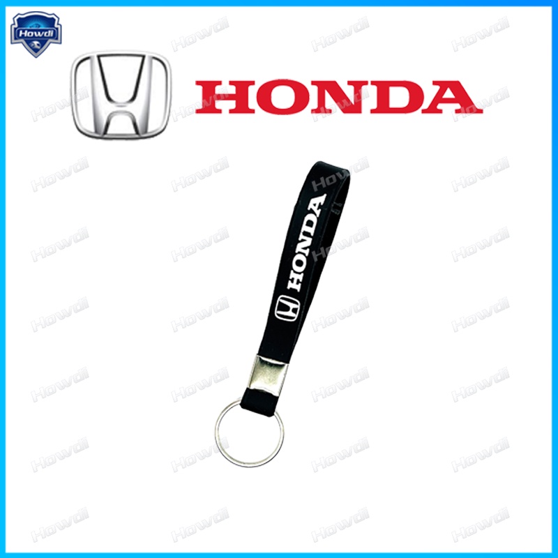 Móc Khóa Silicon Hình logo Honda Thời Trang
