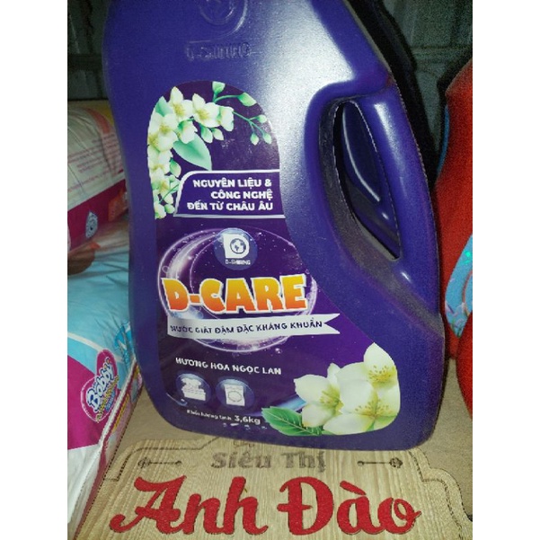 Nước Giặt D-Shing D-Care Hương Hoa Ngọc Lan 3,6L