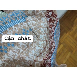 áo gile  len thổ cẩm ( có video + ảnh thật)