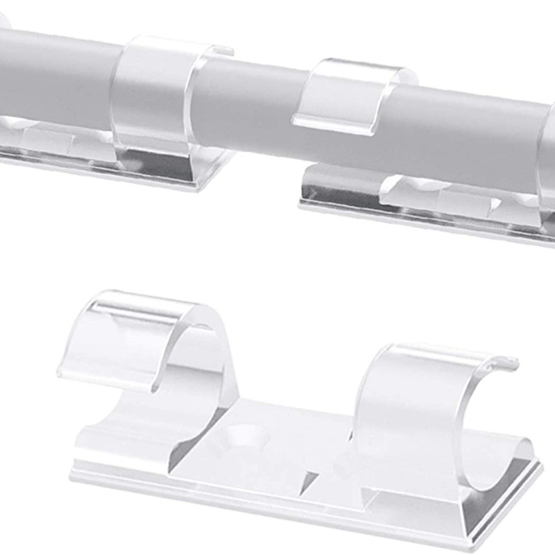 Giá Đỡ Dây Cáp USB Bằng Nhựa Gọn Gàng Sắp Xếp Gọn Gàng