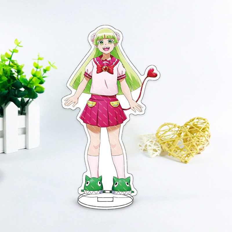 Giá đỡ bánh kem bằng acrylic hình nhân vật anime Iruma Kun Clara Amelie Kalego