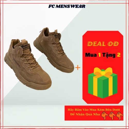 Giày Da Lộn Nam 🔴FREESHIP🔴 Giày Thể Thao Da Lộn Cao Cấp- Bảo Hành Dài 12 Tháng -  Mới Nhất