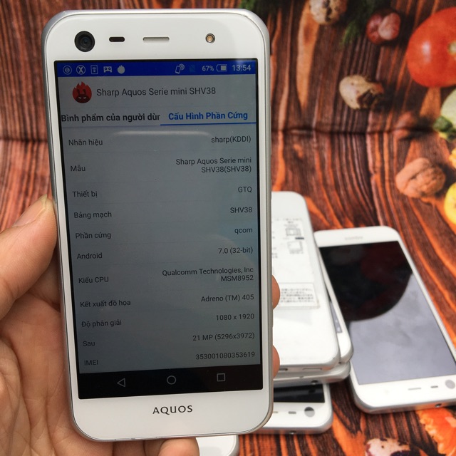 [Mã 1511ELSALE hoàn 7% đơn 300K] Điện thoại xách tay Nhật Sharp SHV38 ram 3Gb+16Gb 4.7 inch | BigBuy360 - bigbuy360.vn