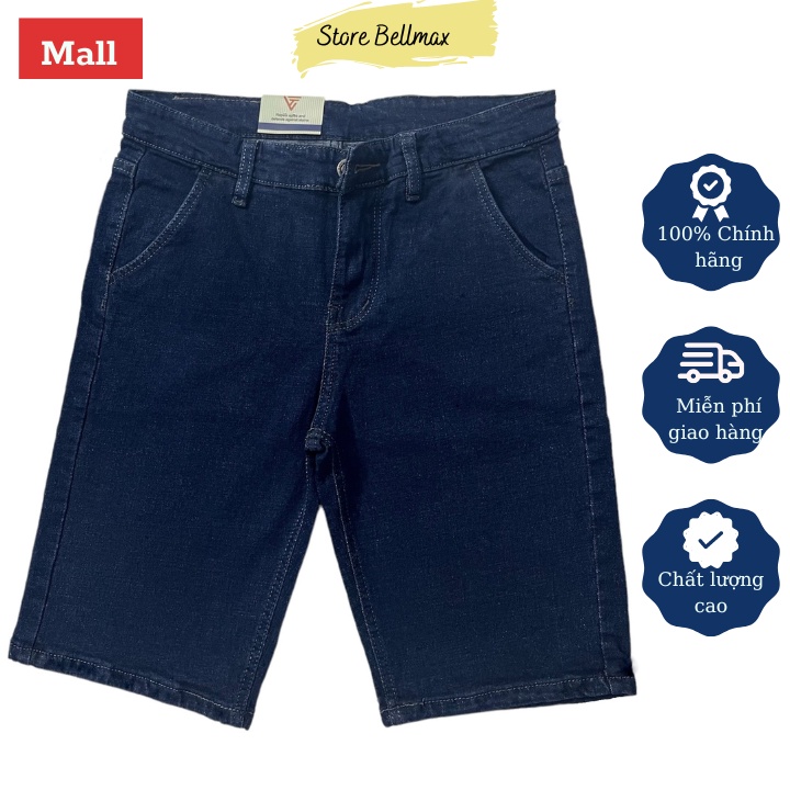 Combo 2 Quần short Nam Vải Bò Basic Form Chuẩn Mềm co giãn-mẫu Túi chéo