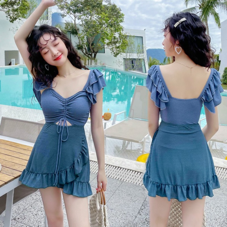Đồ Bơi Nữ Kín Đáo Dạng Váy - Bikini Áo Bơi Liền Thân Đẹp | BigBuy360 - bigbuy360.vn