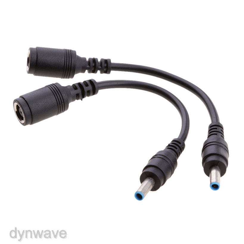 Set 2 Giắc Cắm Chuyển Đổi DC Power 4.5X3.0Mm Male Sang 7.4x 5.0mm Female Cho HP DELL