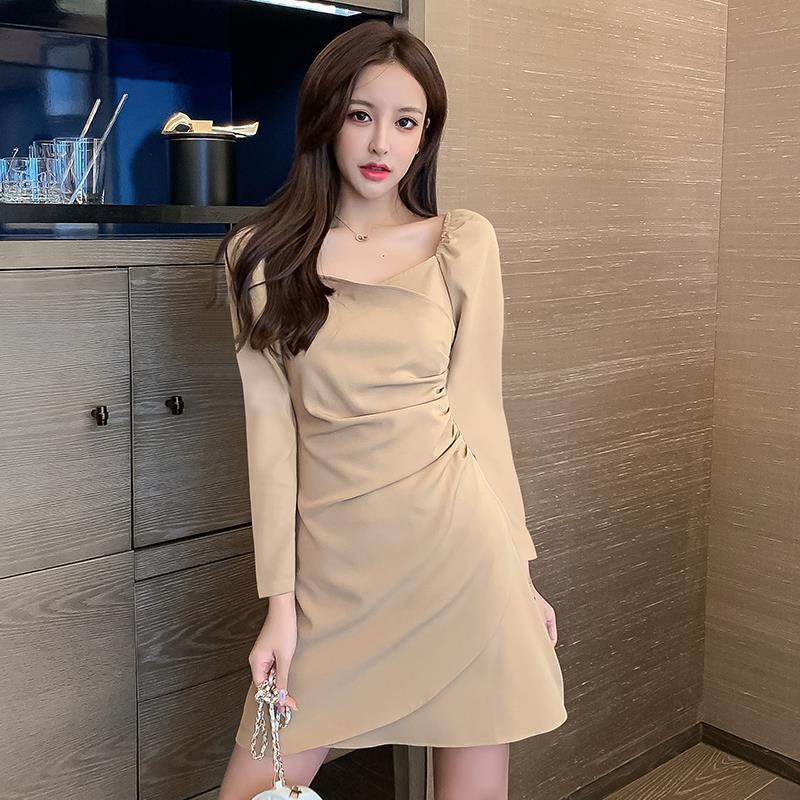 Đầm Nữ Dài Tay Cổ Chữ V Bó Sát Quyến Rũ | BigBuy360 - bigbuy360.vn
