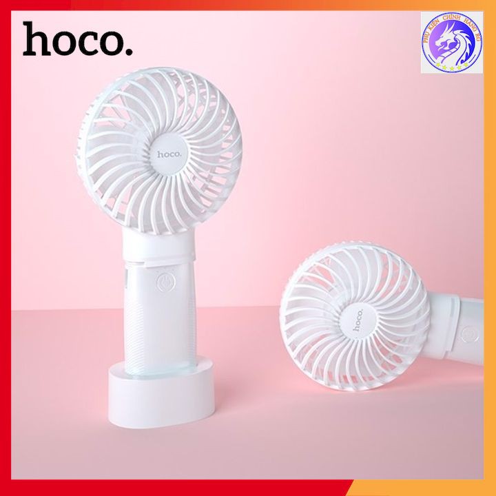 Quạt Cầm Tay Mini HOCO F11 - Kiêm Sạc Dự Phòng 4000mAh - CHÍNH HÃNG BẢO HÀNH 12 THÁNG