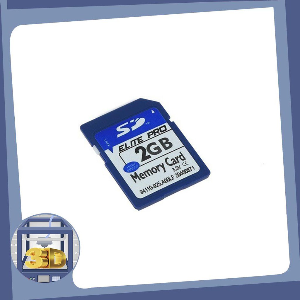 Thẻ nhớ SD 2gb in 3