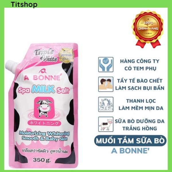 Muối bò tẩy tế bào chết