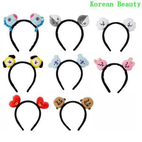 [COD]Băng đô cài tóc BT21 thời trang