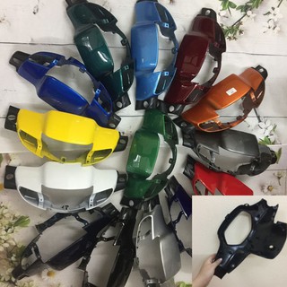 Ốp đầu xe Wave ZX - Anpha cũ - 110 đời 1997 đến 2006 Loại 1 bóng  + Có kèm gáy đen