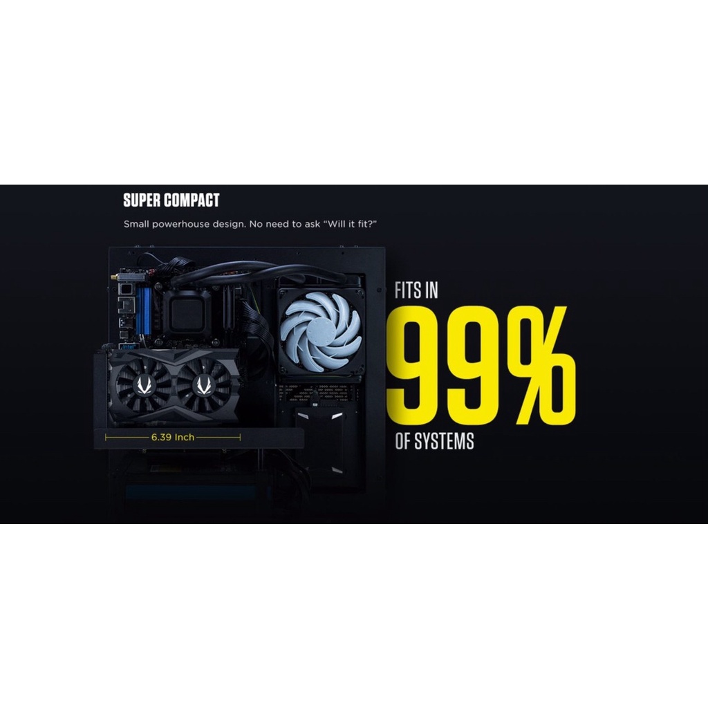 Card Đồ Hoạ Zotac Gaming GeForce GTX 1650 AMP Core