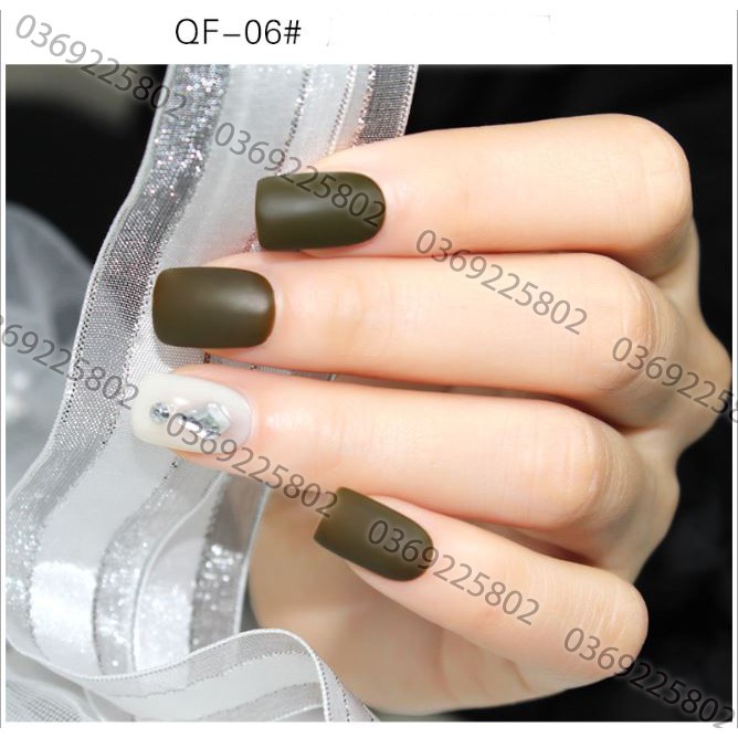 Sơn gel AS lẻ 6 màu cỏ úa , Mã QF chai 15ml