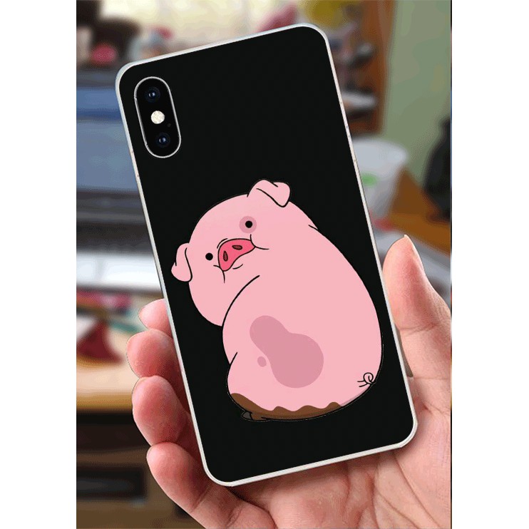 Ốp Lưng iPhone XS Max (Dẻo) - Heo Con Mập