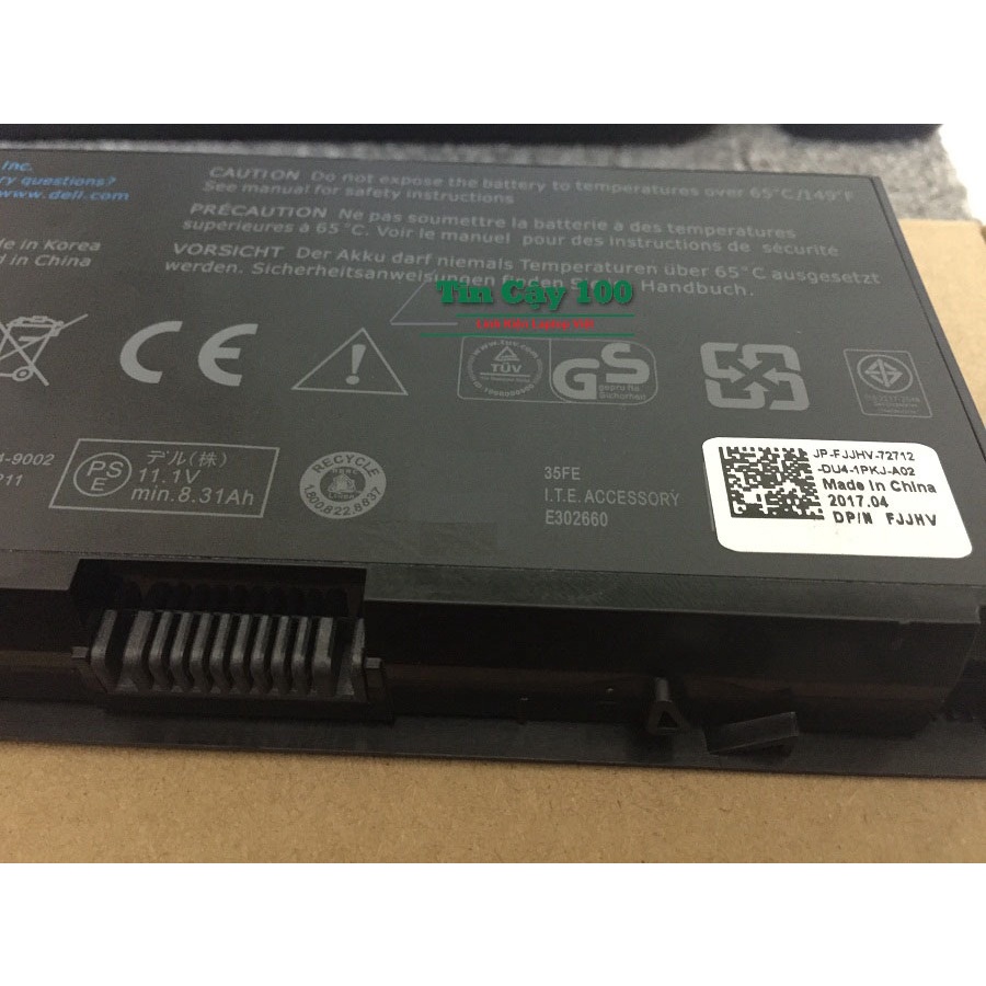 Pin Máy Tính Laptop DELL Precision M6600- Pin ZIN