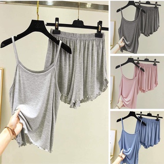 Đồ ngủ sexy nữ 2 dây thun lạnh mềm thoáng mát size 40-70kg