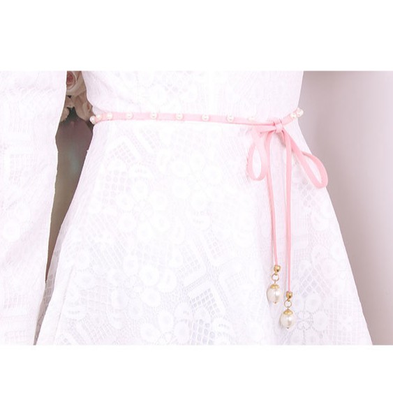 Đai váy nhỏ bản xinh đính hạt