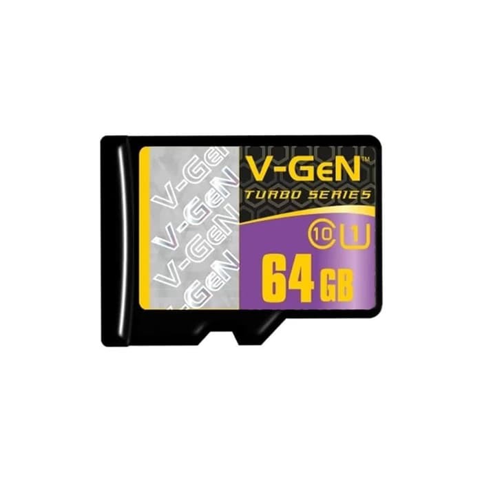 Ống pô tăng áp Microsd 64gb | Micro SD 64GB vgen class 10 | Thẻ nhớ SDXC Class10 chính hãng