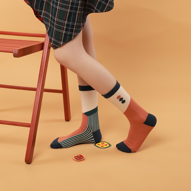 WAFNHA D103 Vớ Unisex In Họa Tiết Hoạt Hình