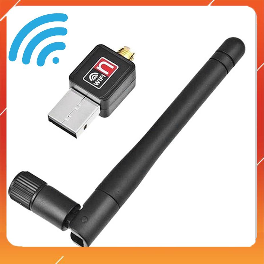 USB THU WIFI WIRELESS 802.11 NANO CÓ ĂNG TEN, BỘ THU SÓNG WIFI CỰC MẠNH VÀ ỔN ĐỊNH, MẨU MỚI BÁN CHẠY giá tốt vn