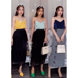ÁO HAI DÂY PHI LỤA (Hàng  Đẹp)