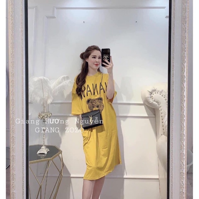 Váy gấu chữ NANA THG765