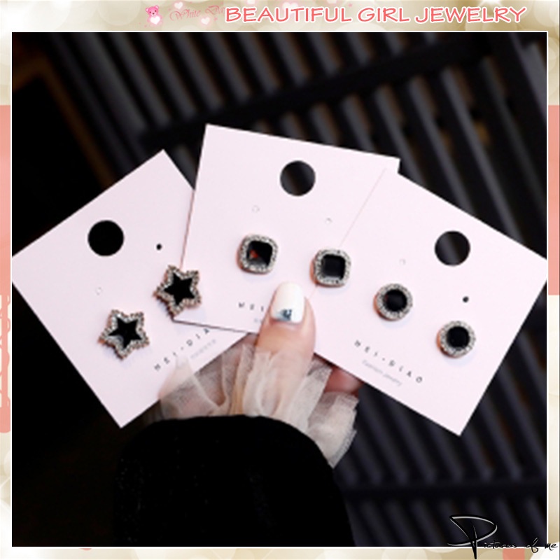 Khuyên Tai Nữ Hình Cỏ Bốn Lá Thời Trang