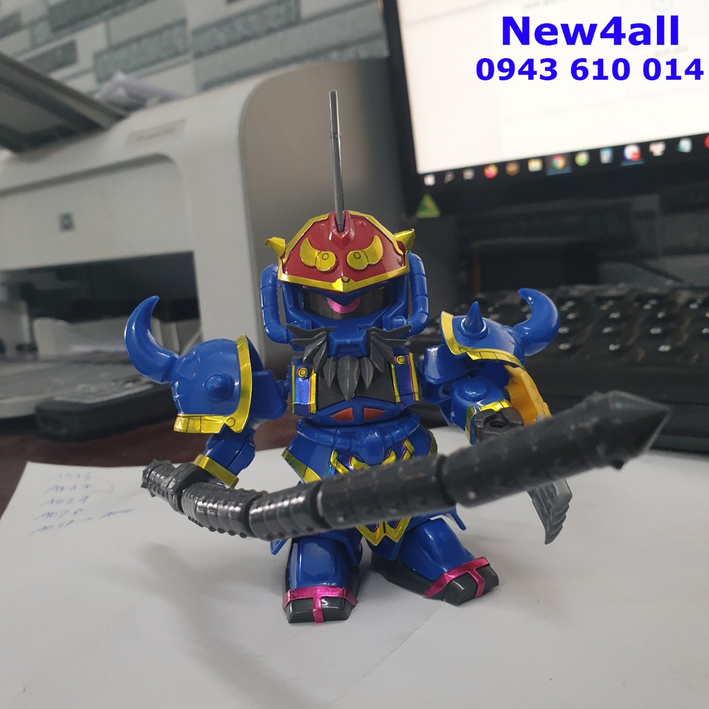 Đồ chơi lắp ráp sd GUNDAM Tam Quốc A001 Hoàng Cái tướng Đông Ngô bản mới 2020 - New4all