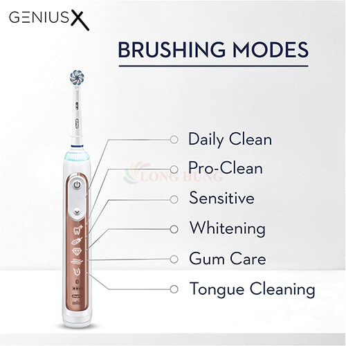 Bàn chải điện Oral-B Genius X Limited Edition - Hàng nhập khẩu