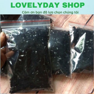 Set chun nịt buộc tóc loại to màu đen 10,0gram