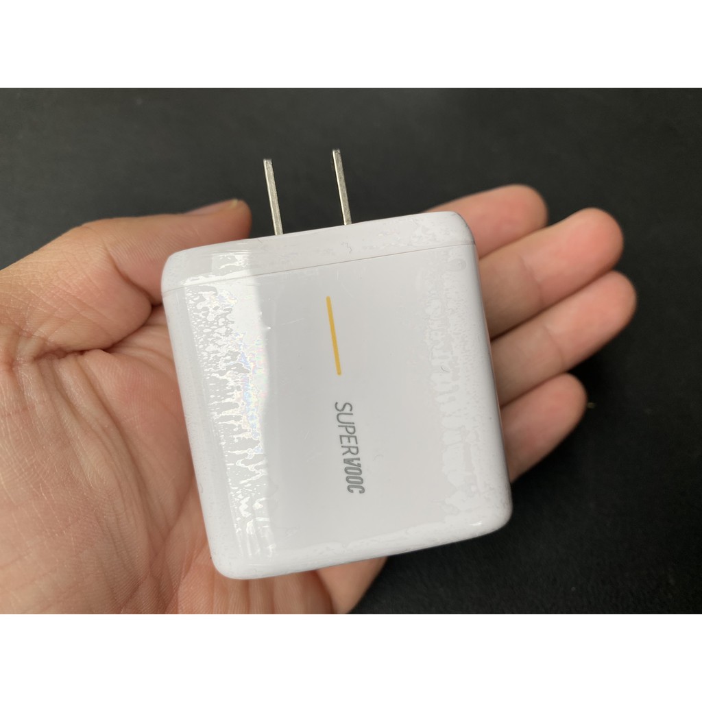Bộ Sạc OPPO Reno4 Pro - Super VOOC 2.0 65W - Hàng Chính Hãng
