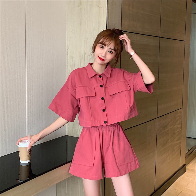 Korean style loose long-sleeved jacket spring new year 2021